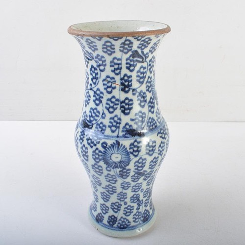 Antico vaso fiori cinese - vaso,