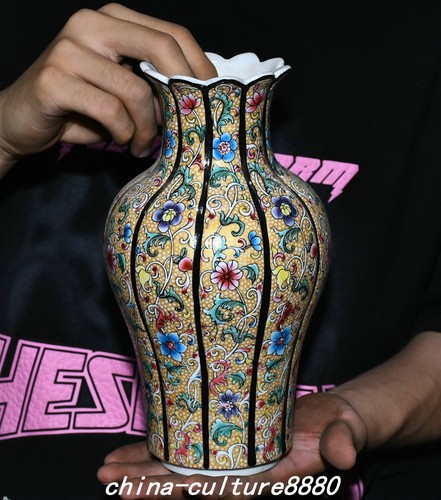 Vecchio vaso bottiglia - , 9"