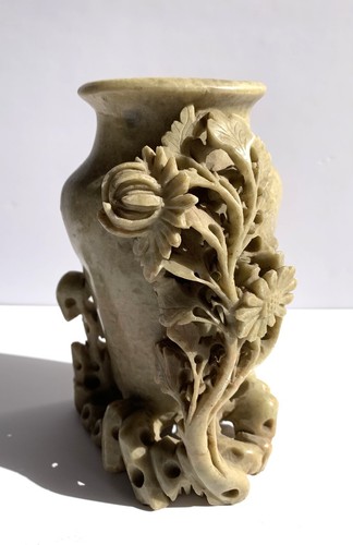 Antico vaso cinese - , pietra