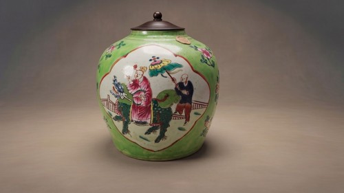 Vaso portaspezie cinese - , antico