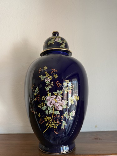 Vaso blu decoro - blu,,
