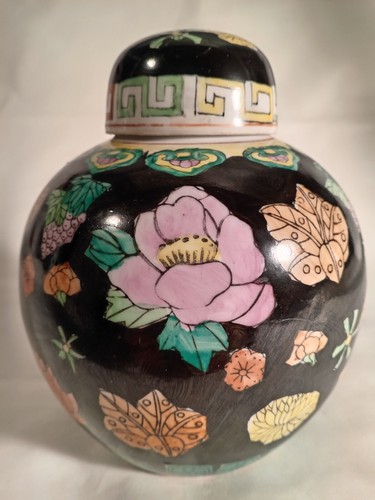 Vaso con coperchio cinese anni - con,