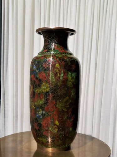 Vaso cinese antico - cinese, cloissonet