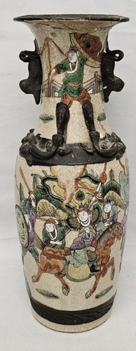 Vaso drago guerriero smalto - vaso,