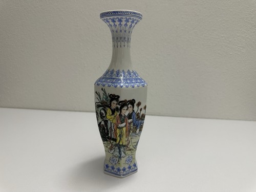Vaso cinese porcellana - vaso,