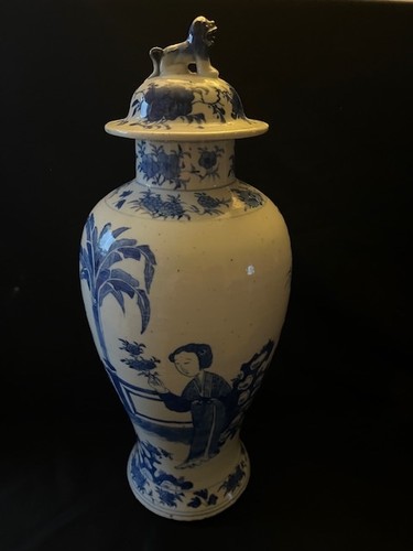Antico cinese barattolo vaso - /,