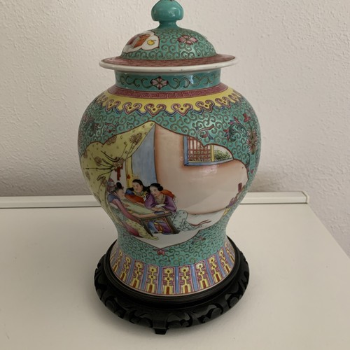 Antico importante vaso - , cinese
