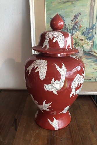 Grande vaso cinese antico - grande,