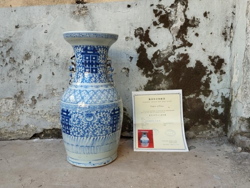 Antico xviii xix secolo - -, vaso