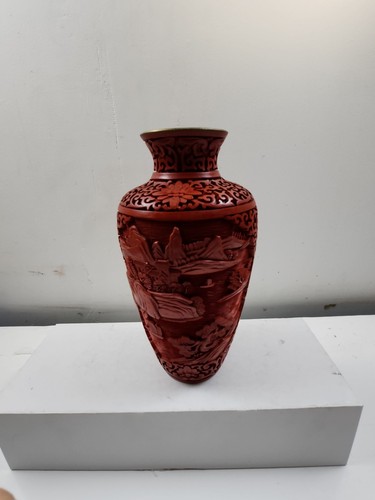 Vaso medio vintage rosso