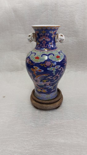 Grande vaso cinese blu - grande,